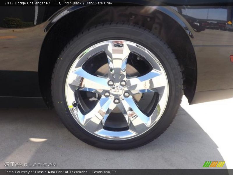 Pitch Black / Dark Slate Gray 2013 Dodge Challenger R/T Plus