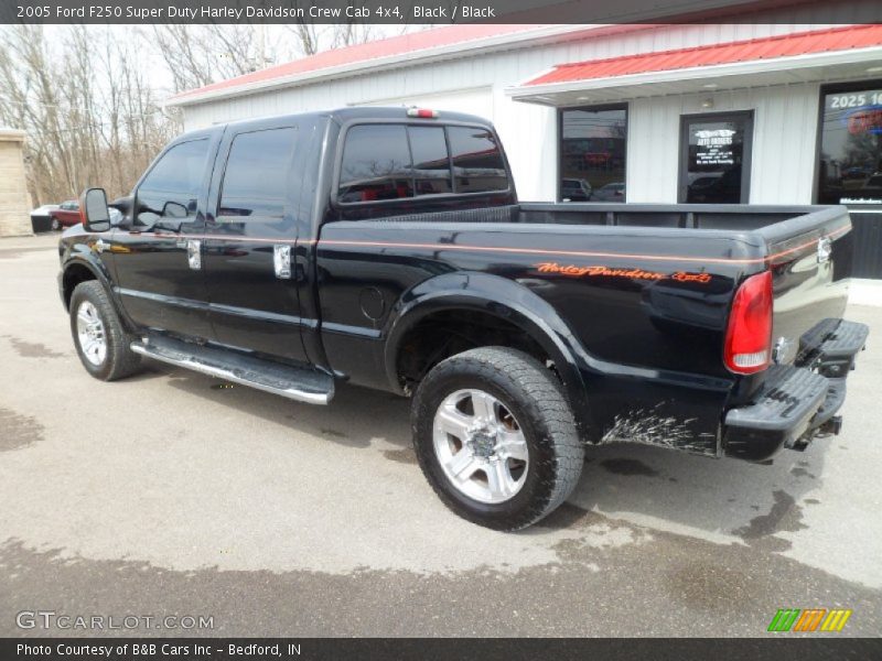 Black / Black 2005 Ford F250 Super Duty Harley Davidson Crew Cab 4x4