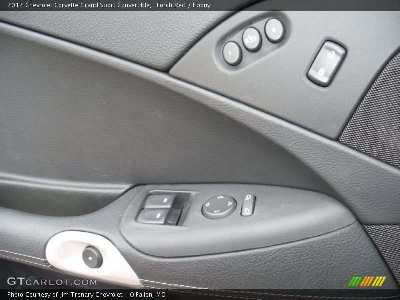 Controls of 2012 Corvette Grand Sport Convertible