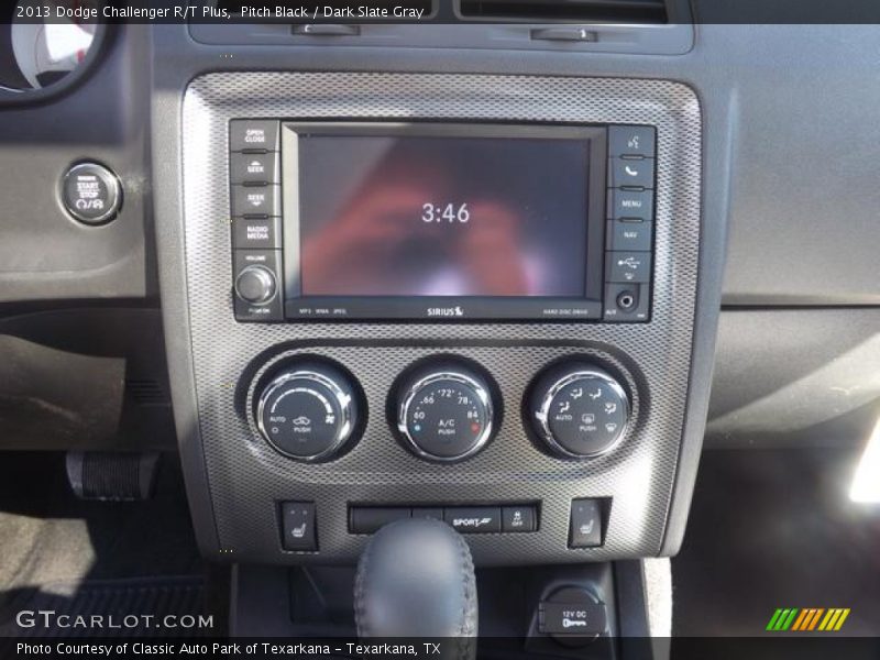 Pitch Black / Dark Slate Gray 2013 Dodge Challenger R/T Plus