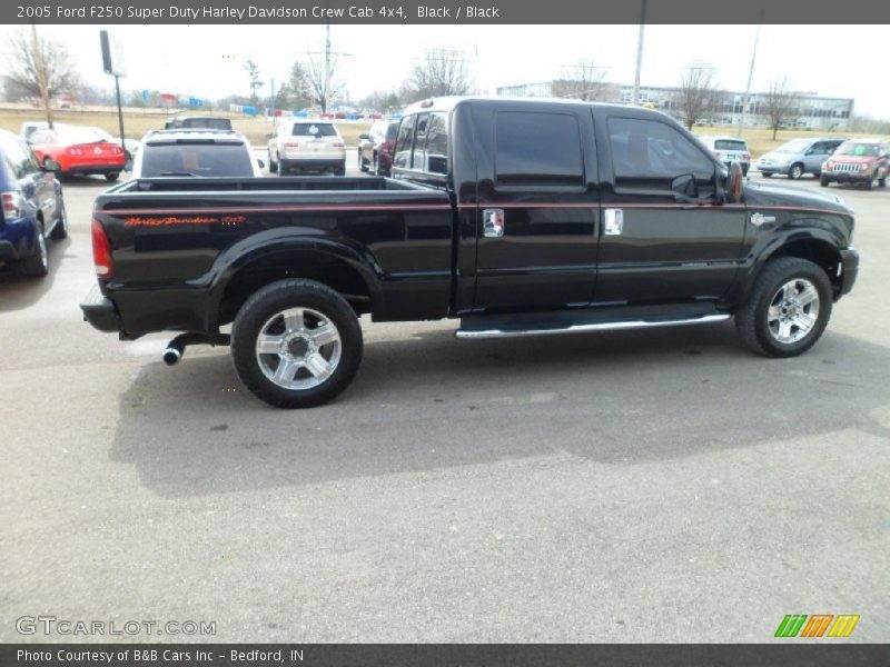 Black / Black 2005 Ford F250 Super Duty Harley Davidson Crew Cab 4x4
