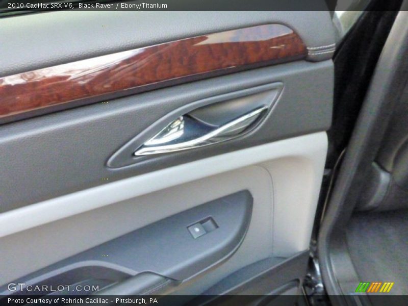 Black Raven / Ebony/Titanium 2010 Cadillac SRX V6