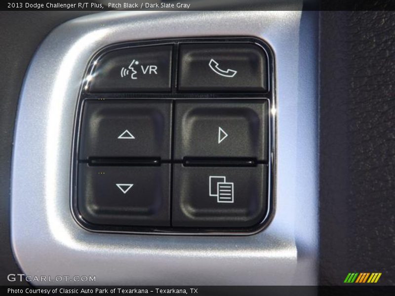 Pitch Black / Dark Slate Gray 2013 Dodge Challenger R/T Plus