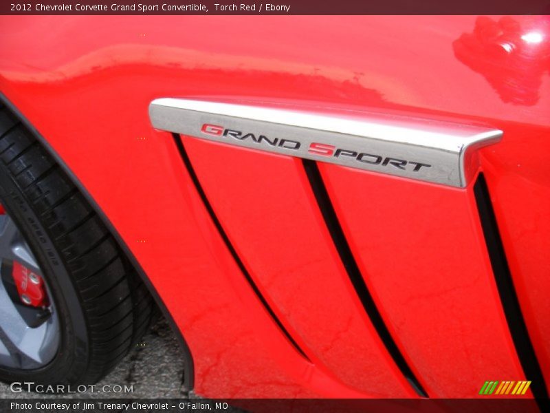  2012 Corvette Grand Sport Convertible Logo