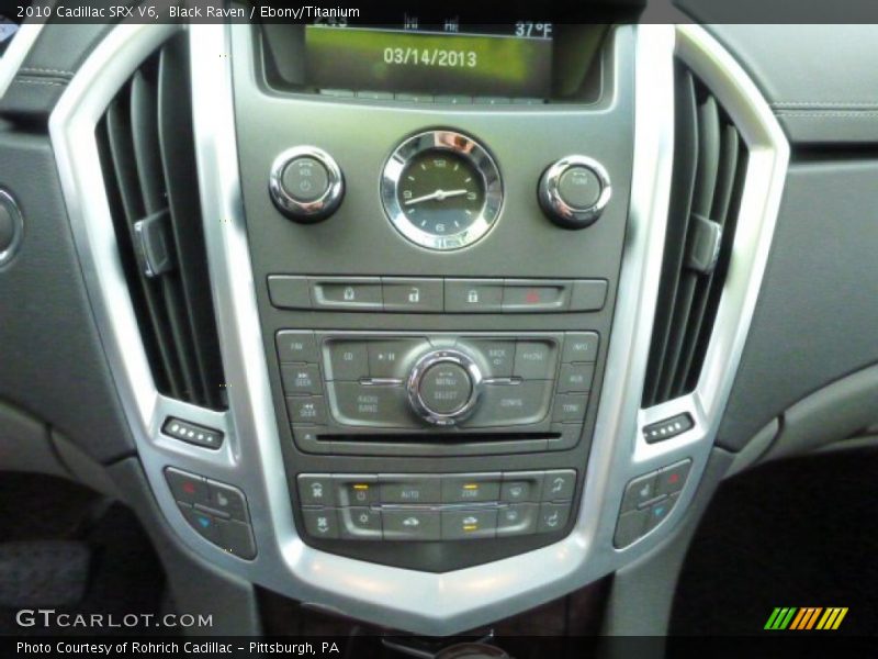 Black Raven / Ebony/Titanium 2010 Cadillac SRX V6