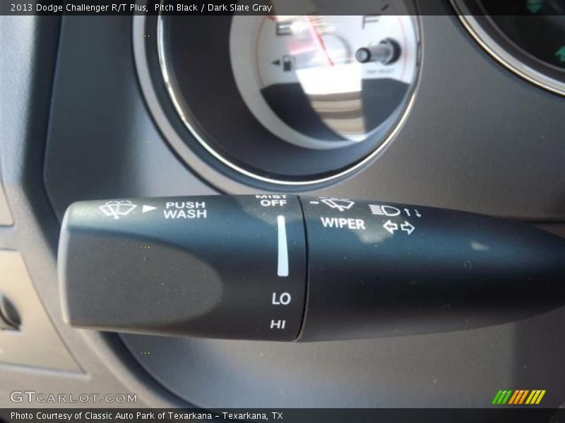 Pitch Black / Dark Slate Gray 2013 Dodge Challenger R/T Plus