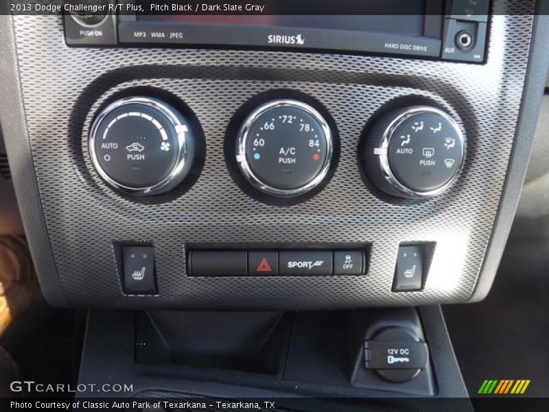 Pitch Black / Dark Slate Gray 2013 Dodge Challenger R/T Plus