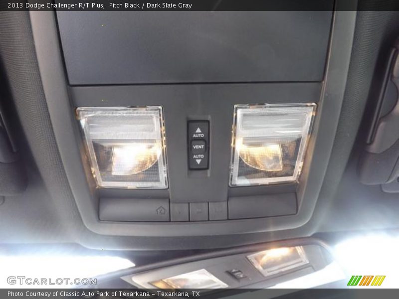 Pitch Black / Dark Slate Gray 2013 Dodge Challenger R/T Plus