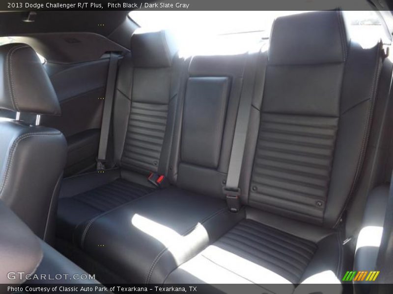 Pitch Black / Dark Slate Gray 2013 Dodge Challenger R/T Plus