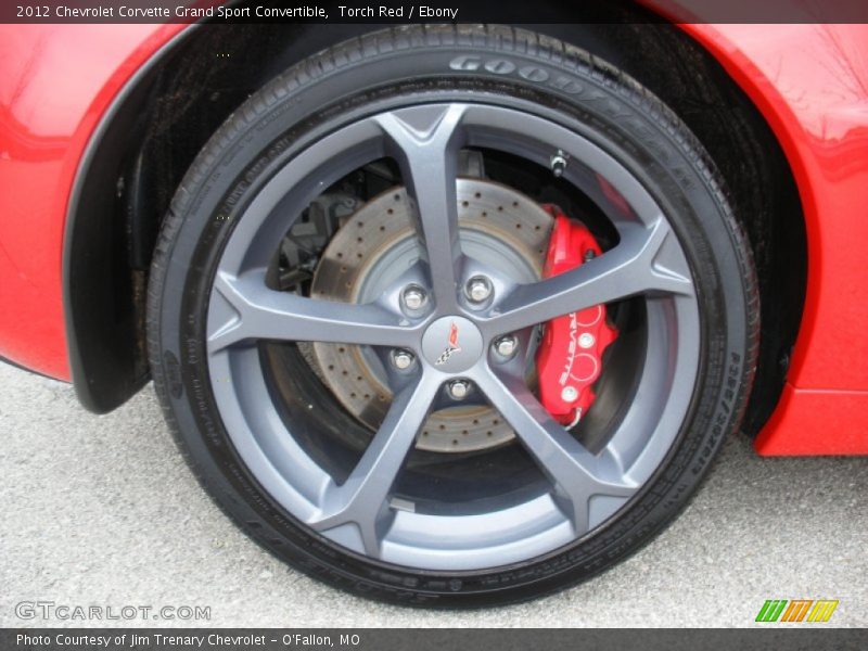  2012 Corvette Grand Sport Convertible Wheel