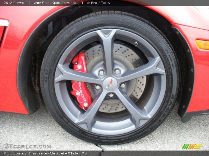  2012 Corvette Grand Sport Convertible Wheel