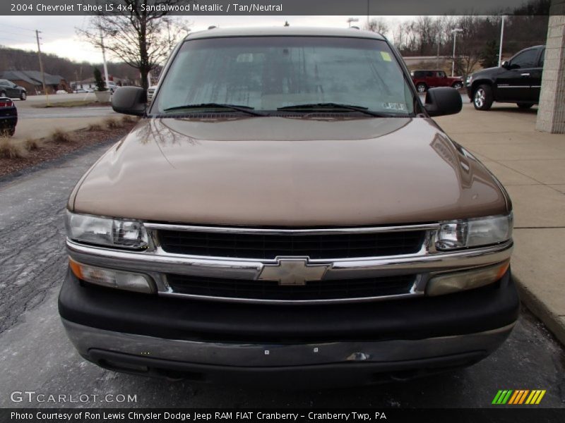 Sandalwood Metallic / Tan/Neutral 2004 Chevrolet Tahoe LS 4x4