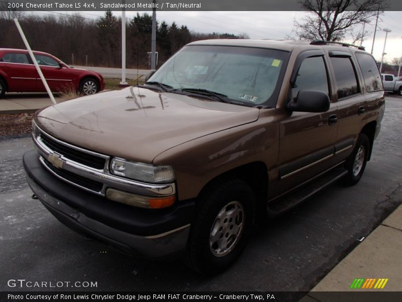 Sandalwood Metallic / Tan/Neutral 2004 Chevrolet Tahoe LS 4x4