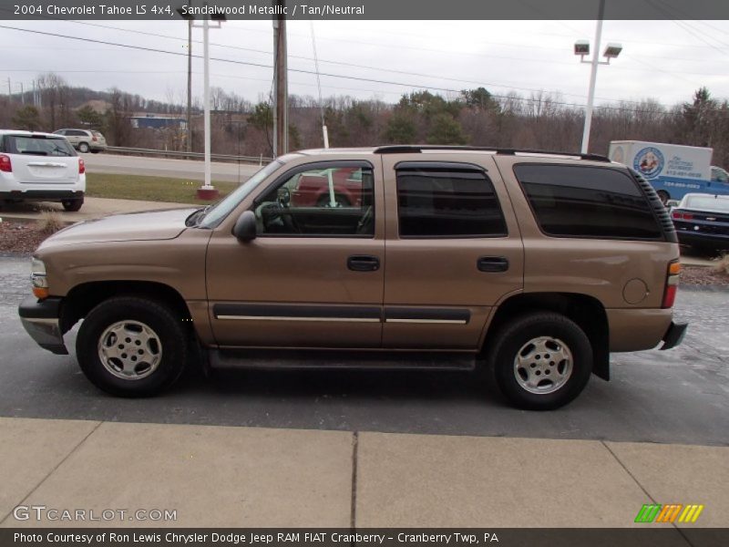 Sandalwood Metallic / Tan/Neutral 2004 Chevrolet Tahoe LS 4x4