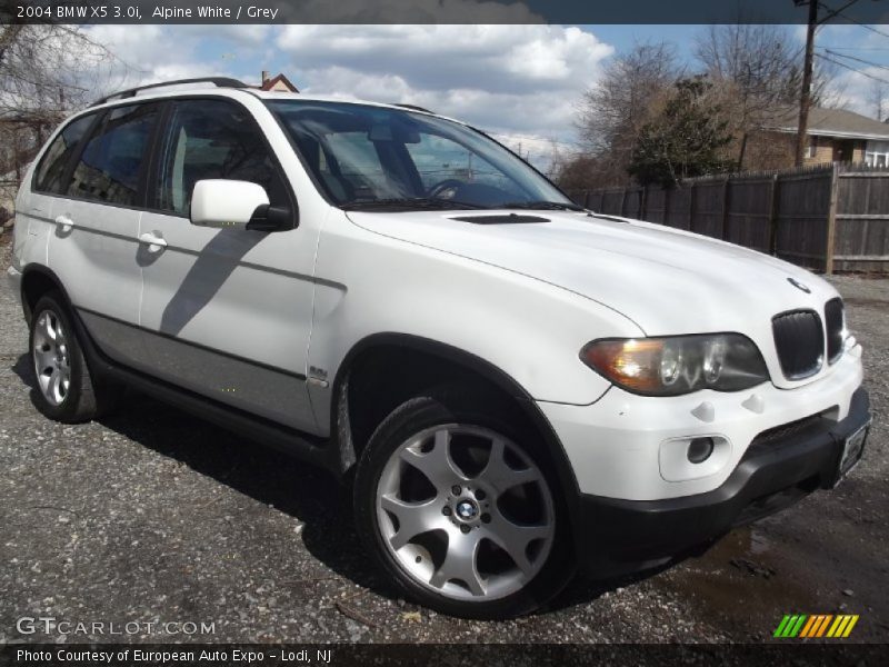 Front 3/4 View of 2004 X5 3.0i