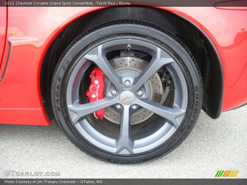  2012 Corvette Grand Sport Convertible Wheel