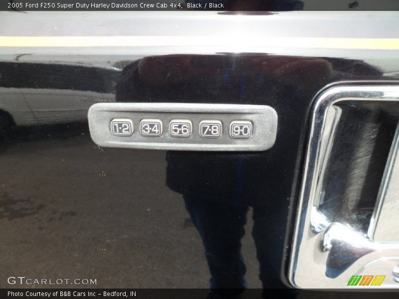 Black / Black 2005 Ford F250 Super Duty Harley Davidson Crew Cab 4x4