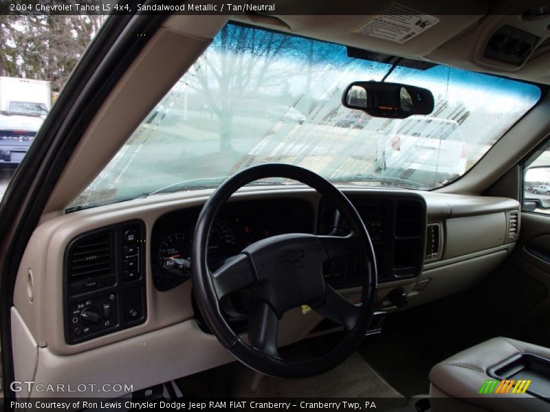 Sandalwood Metallic / Tan/Neutral 2004 Chevrolet Tahoe LS 4x4