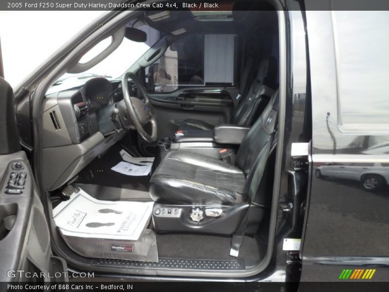 Black / Black 2005 Ford F250 Super Duty Harley Davidson Crew Cab 4x4
