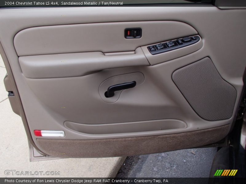 Sandalwood Metallic / Tan/Neutral 2004 Chevrolet Tahoe LS 4x4