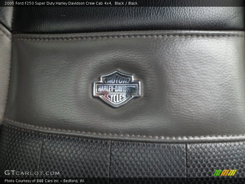 Black / Black 2005 Ford F250 Super Duty Harley Davidson Crew Cab 4x4