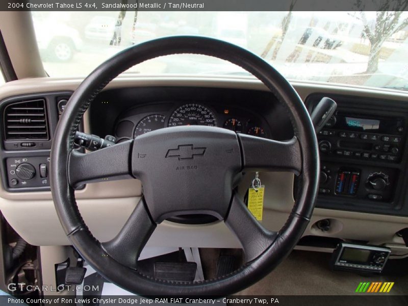 Sandalwood Metallic / Tan/Neutral 2004 Chevrolet Tahoe LS 4x4