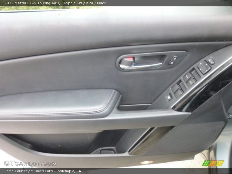 Dolphin Gray Mica / Black 2012 Mazda CX-9 Touring AWD