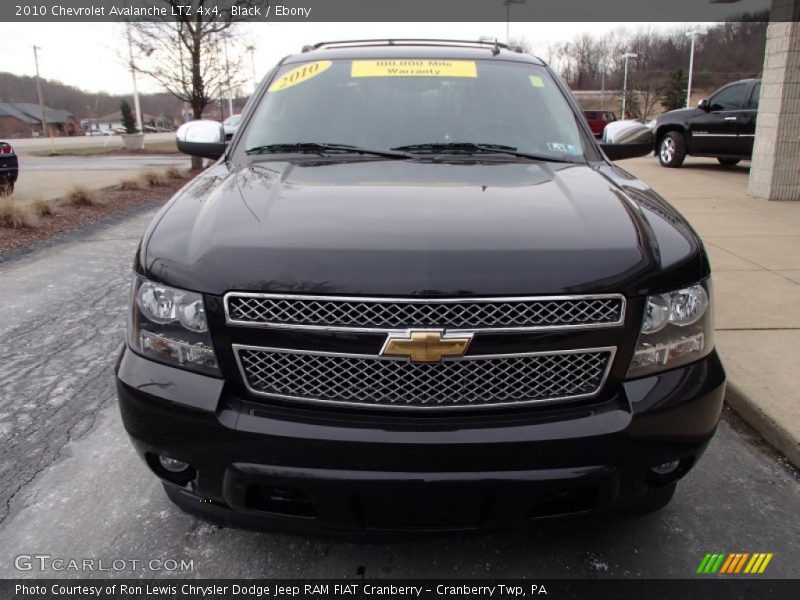 Black / Ebony 2010 Chevrolet Avalanche LTZ 4x4