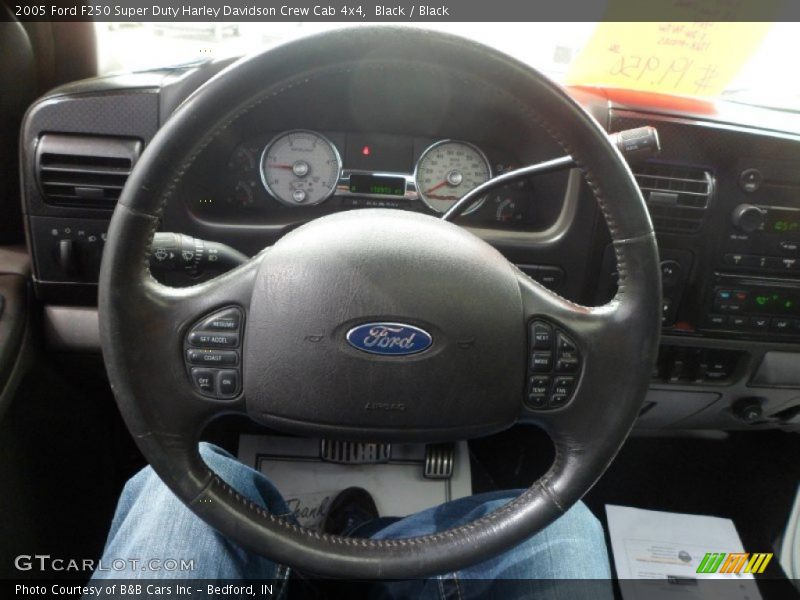  2005 F250 Super Duty Harley Davidson Crew Cab 4x4 Steering Wheel