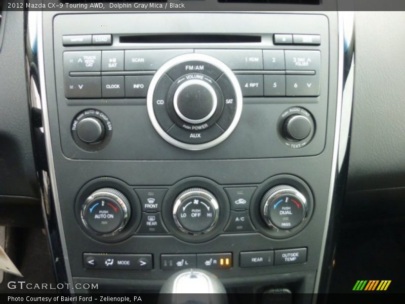 Controls of 2012 CX-9 Touring AWD