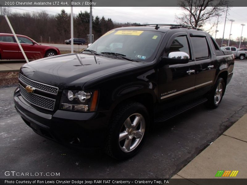 Black / Ebony 2010 Chevrolet Avalanche LTZ 4x4