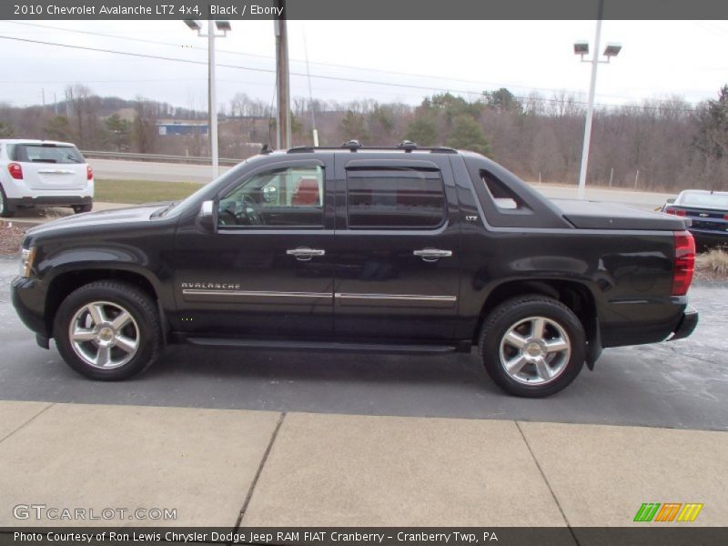 Black / Ebony 2010 Chevrolet Avalanche LTZ 4x4