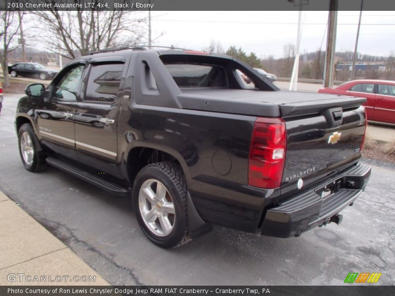 Black / Ebony 2010 Chevrolet Avalanche LTZ 4x4