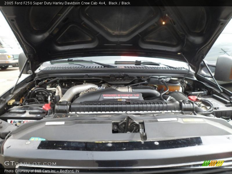 Black / Black 2005 Ford F250 Super Duty Harley Davidson Crew Cab 4x4