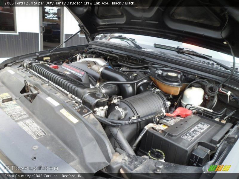 Black / Black 2005 Ford F250 Super Duty Harley Davidson Crew Cab 4x4