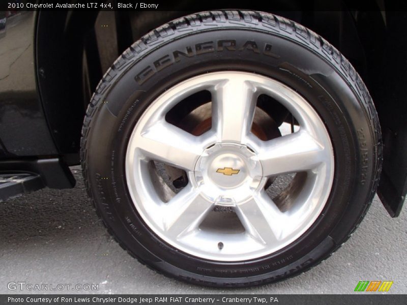Black / Ebony 2010 Chevrolet Avalanche LTZ 4x4