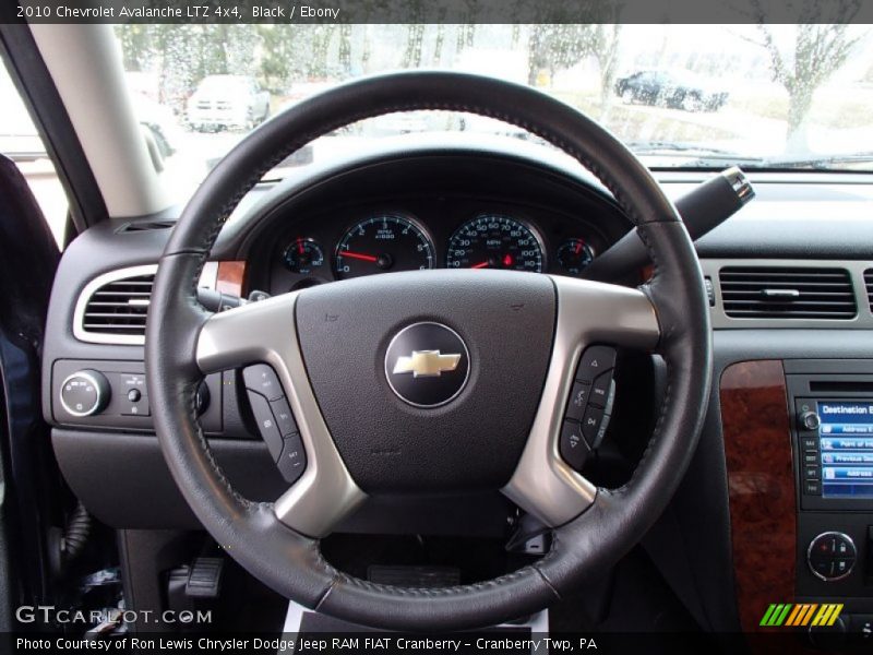 Black / Ebony 2010 Chevrolet Avalanche LTZ 4x4