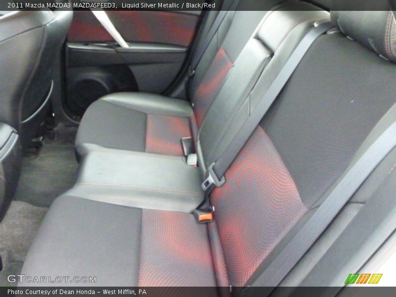 Rear Seat of 2011 MAZDA3 MAZDASPEED3