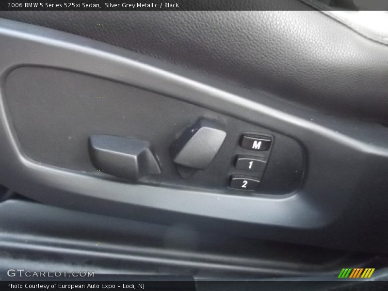 Silver Grey Metallic / Black 2006 BMW 5 Series 525xi Sedan