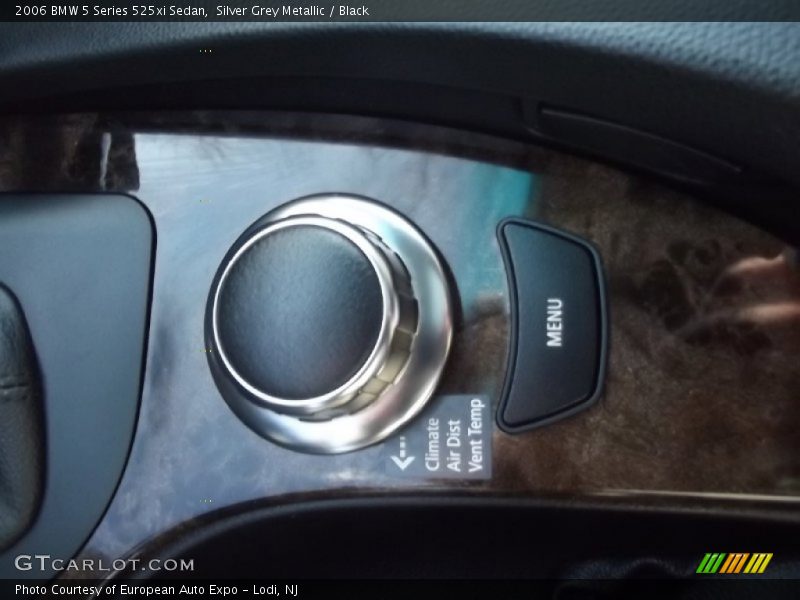 Silver Grey Metallic / Black 2006 BMW 5 Series 525xi Sedan