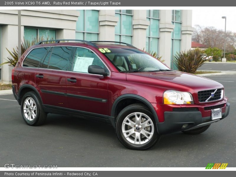 Front 3/4 View of 2005 XC90 T6 AWD