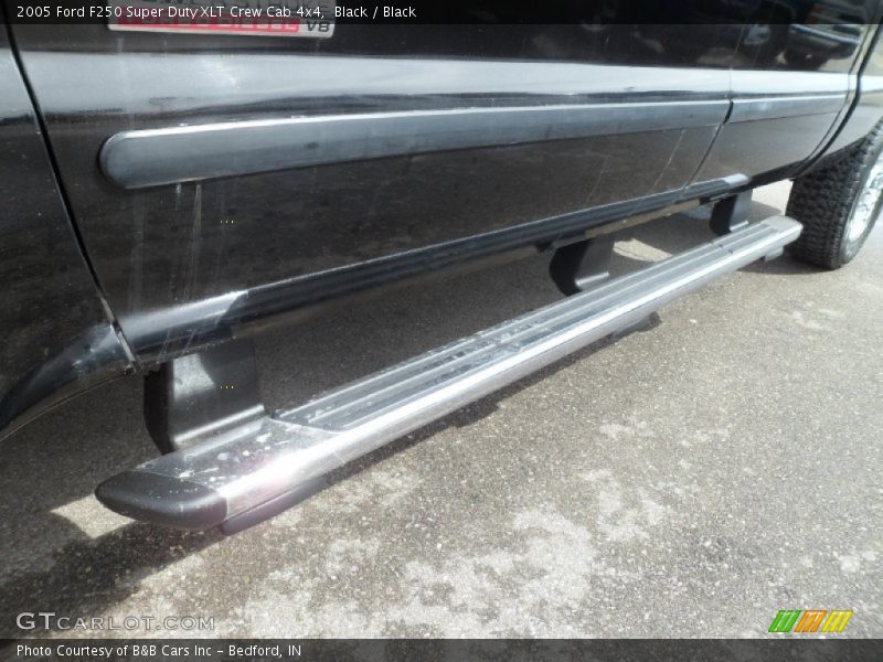 Black / Black 2005 Ford F250 Super Duty XLT Crew Cab 4x4