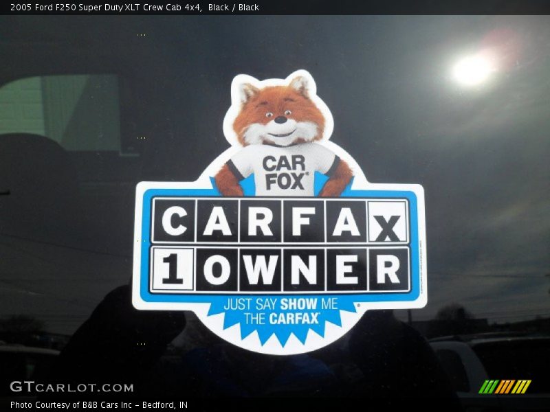 Black / Black 2005 Ford F250 Super Duty XLT Crew Cab 4x4