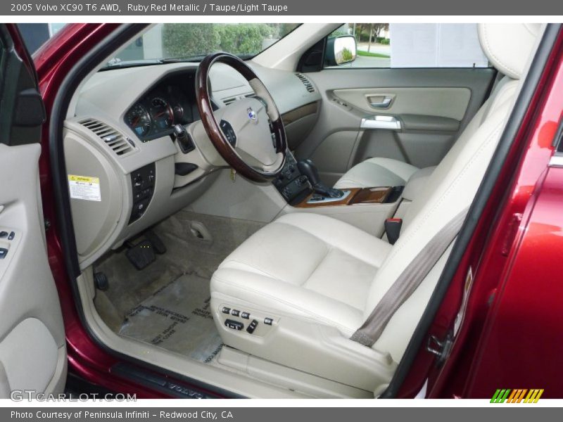 Taupe/Light Taupe Interior - 2005 XC90 T6 AWD 