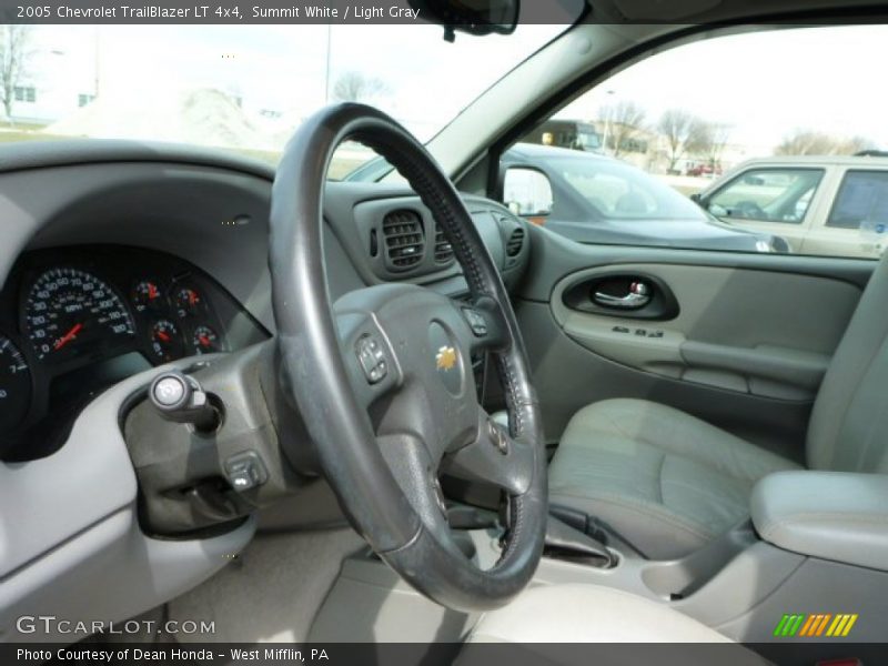 Summit White / Light Gray 2005 Chevrolet TrailBlazer LT 4x4