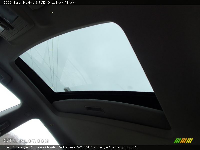 Onyx Black / Black 2006 Nissan Maxima 3.5 SE