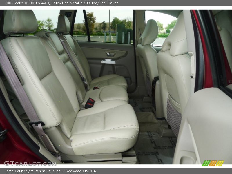 Rear Seat of 2005 XC90 T6 AWD