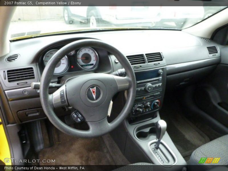 Dashboard of 2007 G5 