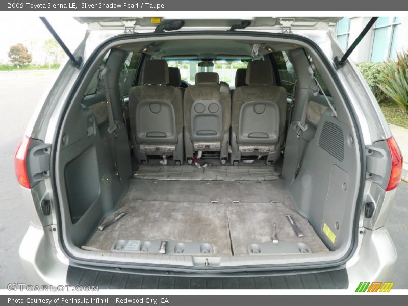  2009 Sienna LE Trunk