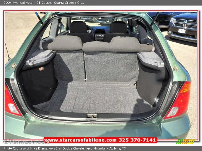 Quartz Green / Gray 2004 Hyundai Accent GT Coupe